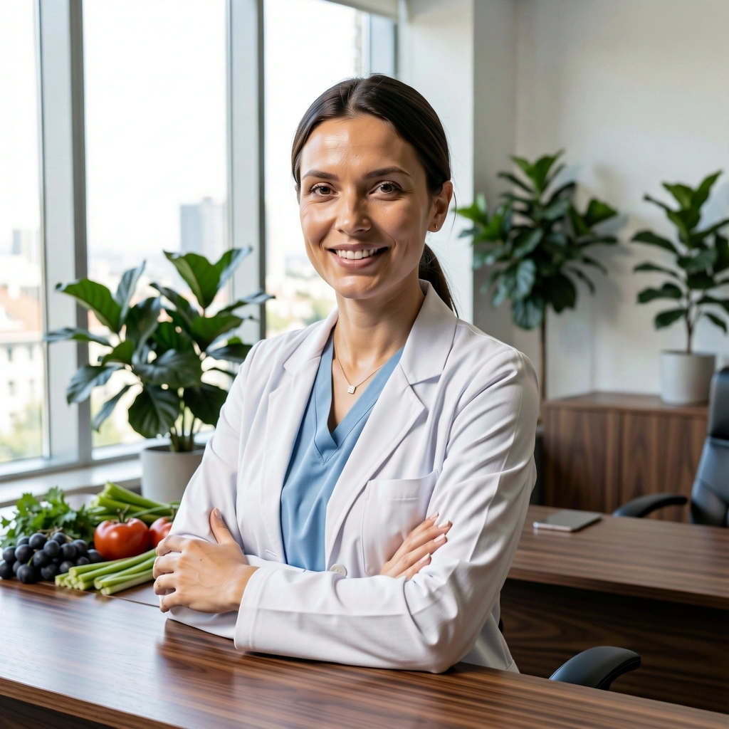 Porträt des Ernährungsexperten von Nutriologo Online